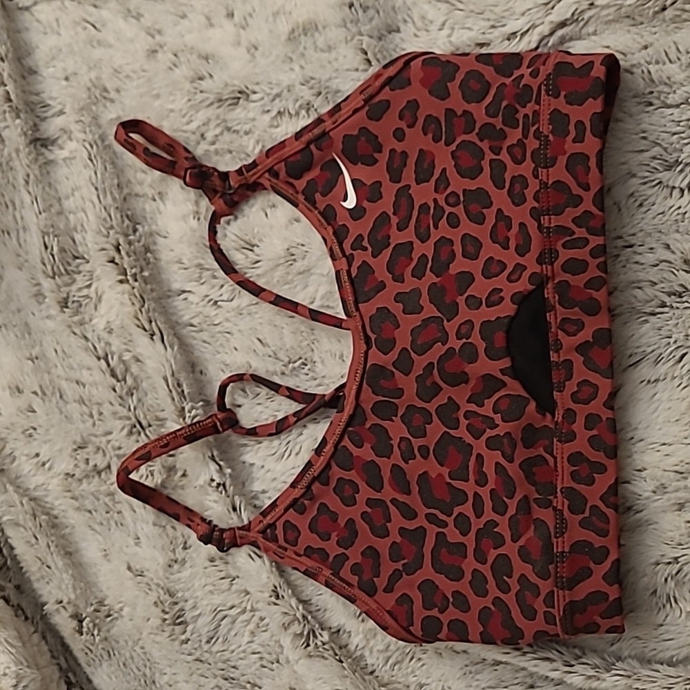 Leopard Nike Indy Sports bra